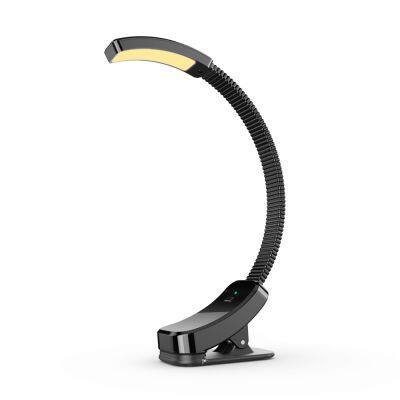 Flexible Neck LED Reading Light with Eye Care Reading and USB Rechargeable No Blu-ray bed reading light