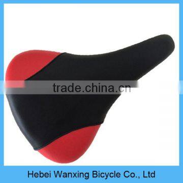 China red color children bicycle saddle, kids bike salddle,red bicycle saddle