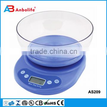 kitchen weighing scales bowl digital electronic food kitchen scale