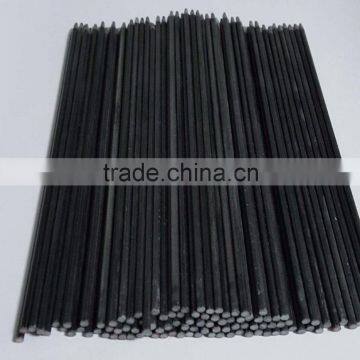 3MM Fiberglass stick/Fiberglass support, Black color/tapered end