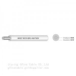 60227 IEC 01(BV) HOOK UP WIRE PVC INSULATION WIRE