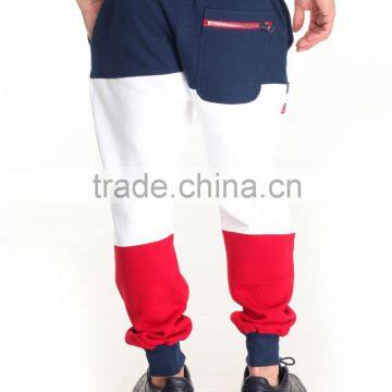 2016 Wholesale Mens Color Block Panel Sweatpants photo-3