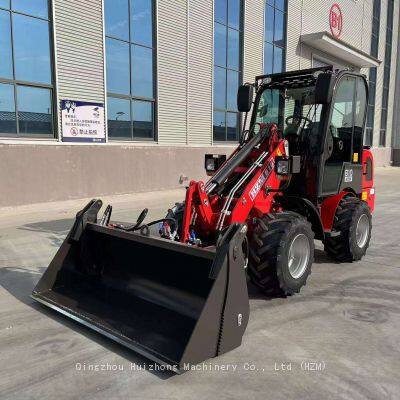 Shandong High Quality Used Wheel Loader HZM810 1Ton 1000kg with Euro 5 Engine