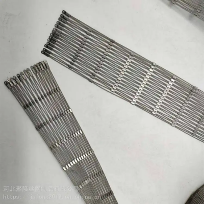 Stainless Steel Wire Rope Cable Hand-Woven Net Flexible Metal Mesh Net Balcony Railing Animal Poultry Bird Cage Garden Farm Zoo Safety Wire Net