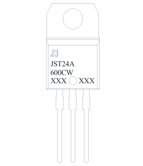 JST24A-600CW  25A TRIAC  JIEJIE MICROELECTRONICS