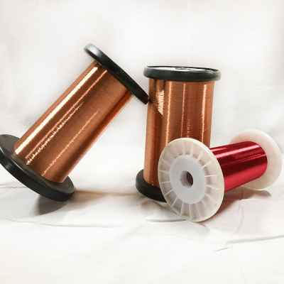 Cable de cobre redondo esmaltado de tamaños 0.03-0.08MM para bobinado de bobinas de motores photo-2