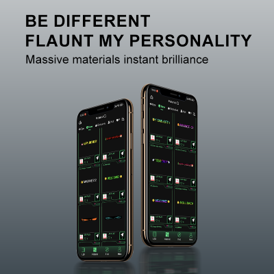 Devil Eyes Lights for Truck Bluetooth Control Flexible Led Display Window Demon Eye Led Display Screen photo-5