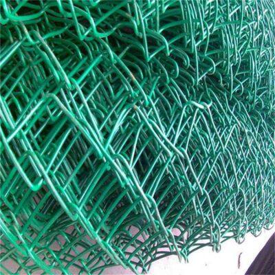 Galvanized Chain link Fence 8 ft Chain Link Fence Wire Fence for Construction