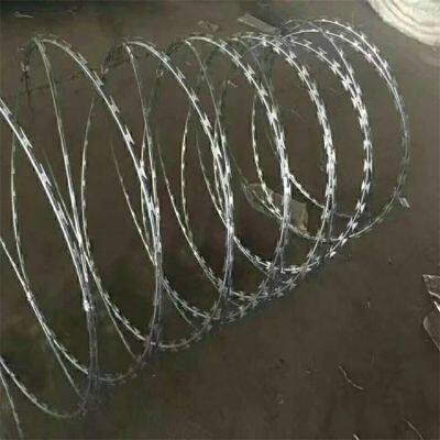 Premium Stainless Steel 304 Razor Wire Fencing - Corrosion-Resistant Safety Barrier photo-3