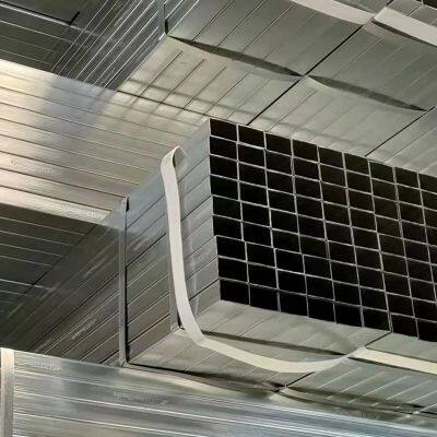 Hot Dip Galvanized Square Steel Pipe And Tube, Gi Square Tube Hollow Section, 20x40 Galvanized Rectangular Tube