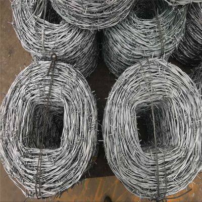 Verzinktes Stacheldrahtgeflecht, schwerer Bau, Sicherheitszaun für Landwirtschaft und Industrie