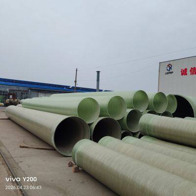 GRP трубы, устойчивые к коррозии, с высокой жесткостью, экспортируемые по всему миру, поддерживаются настройка под заказ