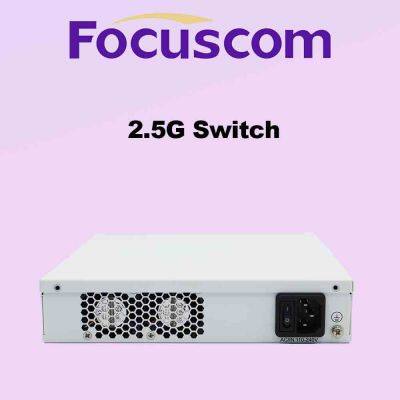 Focuscom S5720-12M2H2X 2.5G Enterprise Switch, L3 Managed 10G/25G Networking Switch With 10G RJ45 and 2x10G SFP+ Ports Switch photo-4