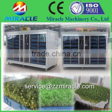 Automatic soybean/mung bean/pea bean/barley bean sprouting machine with week planting cycle