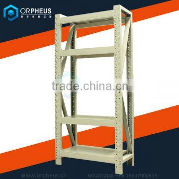 Supermarket Used Steel Furniture Stainless Steel Storage 4 Tier Shelf Sings For Supermarket