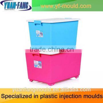 Plastic Mold for Turnover Box Storage Basket