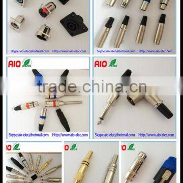 Speakon XLR 6.35mm 1/4 Inch Male and Female Series of Audio Adaptor Connectors photo-5