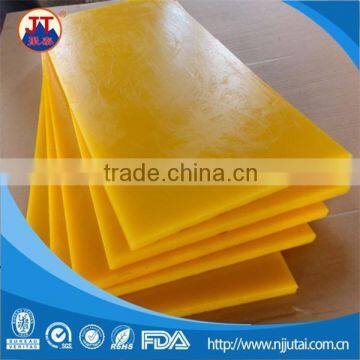 Yellow hardness Shore A80-95 PU sheet