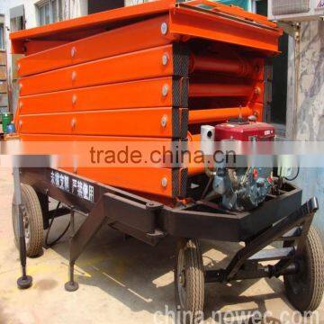 2015 New Product Bishamon Hydraulic Motorcycle Scissor Lift Table