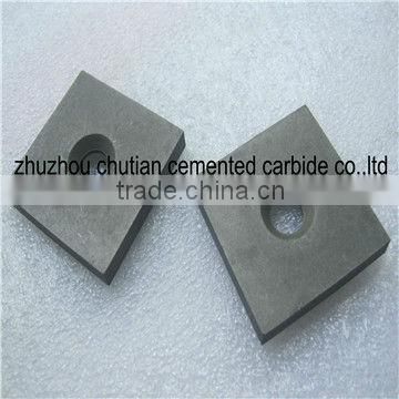 tungsten carbide plates 36*36*5mm with hole