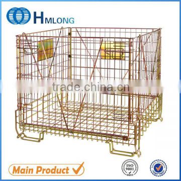 PET preform bottles wire container storage cages