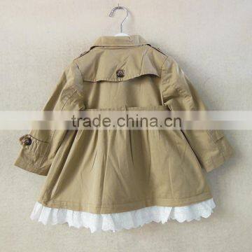 Spring and Autumn Children's Coat Girls Jacket Kids Thick Wind Coat photo-2