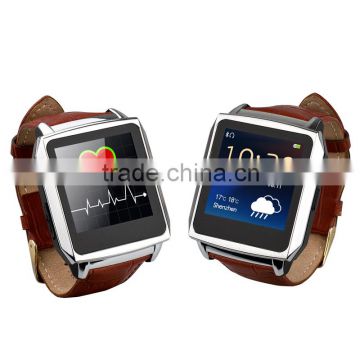 Stainless steel plated dial Heart rate measurement Smart Watch Phone