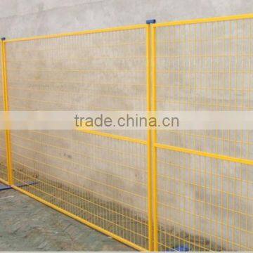 galvanized &PVC coated easy install temporary fence(Canada market)