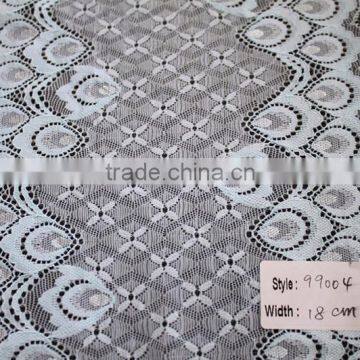 2016 Cheap French Swiss Cotton Lace Material Hot Sale Width 18cm for Underwear