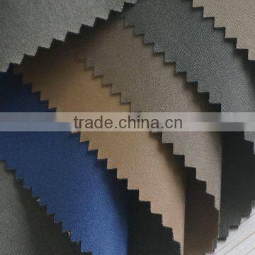 weaven backing 100% cotton pu garment nubuck leather apparel leather