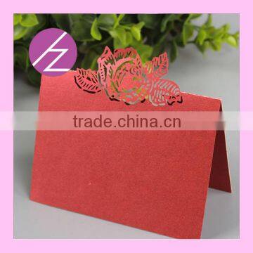 Rose Wedding Party Decoration Place Card Holder Seat Name Card ZK-16