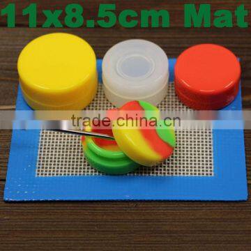 Custom Size and Printing Silicone Dab Mat Oil Concentrate Silicone Mats Shatter Resistant Slick Pads photo-6
