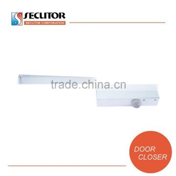 Sliding Track Arm Hold Open Door Closer