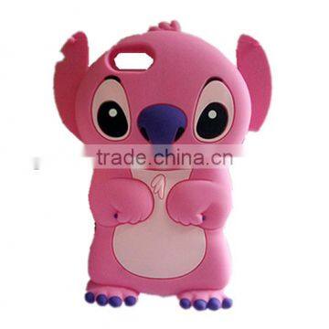 Stitch Cell Phone Case 3D Cute Cartoon Monster Mobile Phone Silicone Case For IPhone4/4s/5/5s/6/6 Plus Factory Wholesale photo-3