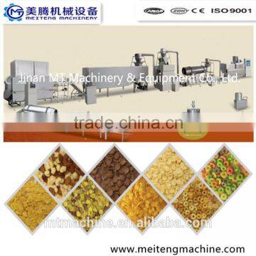 high quality Breakfast cereals corn flakes making machine