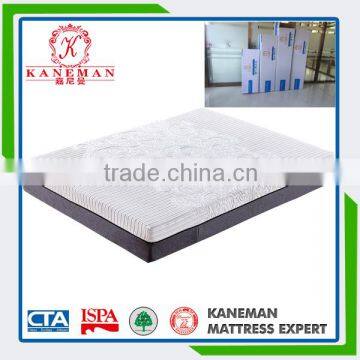 Popular wholesale natural healthy foam mattress covered with zipper from direct factory