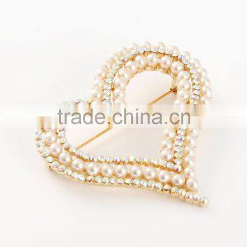 High quality Heart Brooch Pin FQ-8466