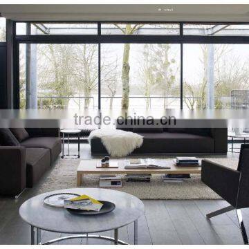 Modern Elegant Black Simple Design Sofa Set Sofa Living Room Furniture Fancy Sofa Set