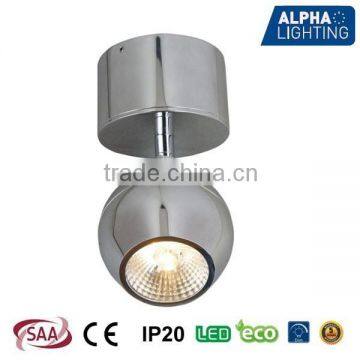 10W Dimmable Adjustable COB LED Surface Light with HEP driver