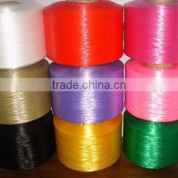 Hot Selling Anti-UV High Tenacity 100%polypropylene /PP fdy/ flat yarn for Weaving Machine