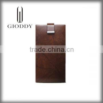 Custom Man Leather Wholesale New Design ID Card Holder