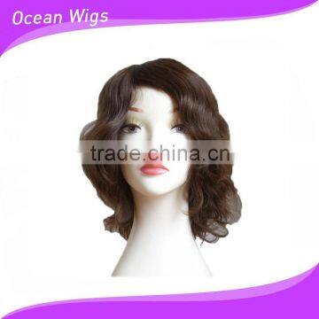 human hair wigs white women