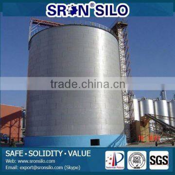 SRON ISO Certified Soybean Meal Storage Steel Silo With Screw Discharging Auger photo-2
