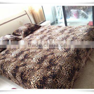 100% Polyester 3pcs Printed Flannel/coral Fleece Blanket/throw