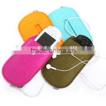 2016 new style wool felt phone case Felt Cell Phone Bags