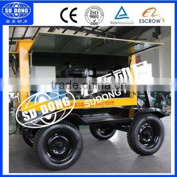 Mobile diesel generator-4 wheels trailer generator OEM diesel generator Manufacturer-factory price