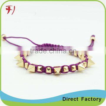 Colourful Charm Festival Bracelet With Flower Ribbon For Ladies