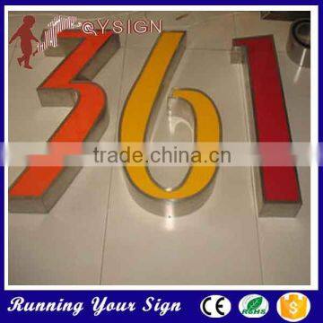 new style high quality stainless steel letters for shops