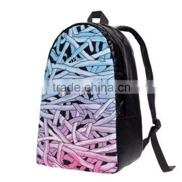 OEM New Design 3D Print Hot Sale Custom Sublimation Cheap Backpack