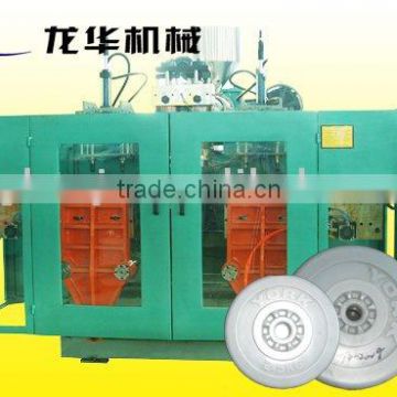 Automatic extrusion blow molding machine